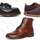 Shoe the Bear Curtis boots, $195
Dr. Martens Adrian tassel loafers, $130
J&M EST. 1850 Pearce wingtip, $175